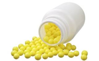 Драже аскорбиновой кислоты