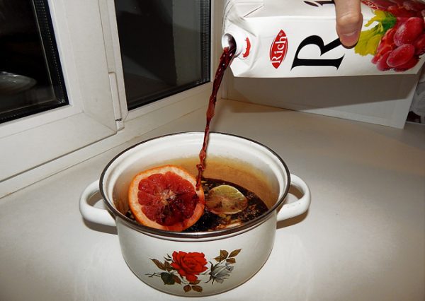 Запеканка из глинтвейна