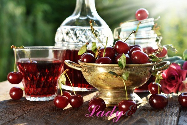 Настойка из вишни без спирта и водки