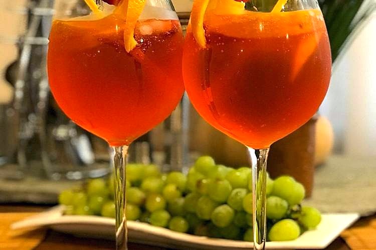 коктейль с ликером Aperol Descanso