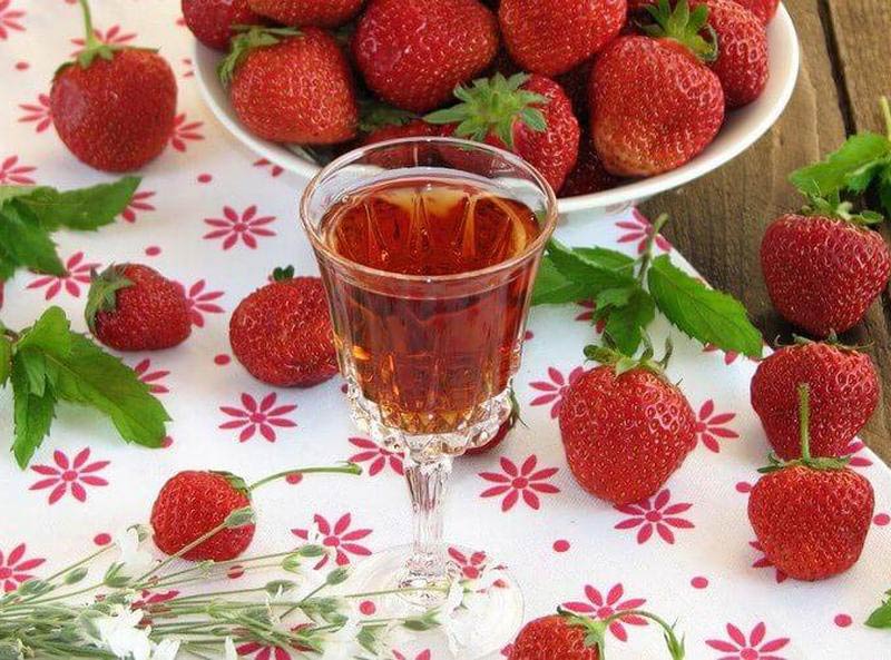 рецепт мяты и клубники