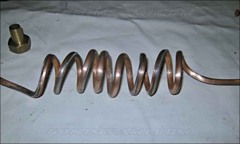 готовая медная катушка