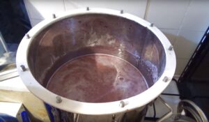 Варка сусла в кубе